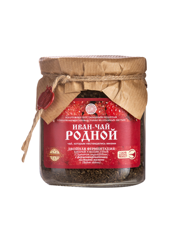 Иван-чай с ферментированными листьями лесной малины 100 г